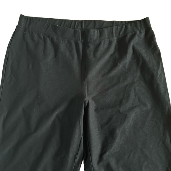 Eileen Fisher Plus Size 2X System Pull On Washable Crepe Straight Ankle Pants - Picture 3 of 6